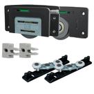 Kit Porta Correr Alternativa Magic AL62 Com Guia Inteligente GA10 1Folha-Sistema
