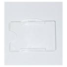 Kit Porta Crachá em PVC Rigido Transp. 89x58 Horizontal 10 Unidades