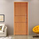Kit Porta de Madeira 210x82cm Batente 14cm Fechadura Rolete Belissima 7 Rodam Abertura Esquerda
