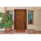 Kit Porta de Madeira 210x82cm Batente 14cm Fechadura Rolete Rodam Abertura Esquerda Kit Porta de Madeira 210x82cm Batente 14cm Fechadura Rolete Rodam Abertura Esquerda