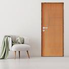 Kit Porta de Madeira 210x82cm Batente 9cm Fechadura Stilo Belissima 12 Rodam Abertura Direita Kit Porta de Madeira 210x82cm Batente 9cm Fechadura Stilo Belissima 12 Rodam Abertura Direita