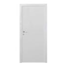 Kit Porta de Madeira 210x90cm Lisa Primer Esquerda Moldufama