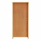 Kit Porta De Madeira 62 x 2.10 Friso Belissima 12 Bat. Misto 14cm Fech. Externa Lado Esquerdo - Hale