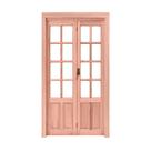 Kit Porta de Madeira Camarão 213cmx94,5cmx12cm Pe71 Esel Abertura Direita