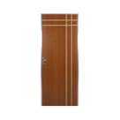 Kit Porta de Madeira Decorada 212x95cm com Batente de Aluminio 3,6cm Mantiqueira Mgm