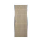 Kit Porta de Madeira Decorada 212x95cm com Batente de Aluminio 3,6cm Neblina Mgm Abertura Esquerda Kit Porta de Madeira Decorada 212x95cm com Batente de Aluminio 3,6cm Neblina Mgm Abertura Esquerda