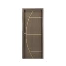 Kit Porta de Madeira Decorada 215x74cm com Batente de Mdf Ultra 16cm Gaúcha Mgm Abertura Esquerda