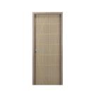 Kit Porta de Madeira Decorada 215x84cm com Batente de Mdf Ultra 10cm Neblina Mgm