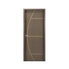 Kit Porta de Madeira Decorada 215x84cm com Batente de Mdf Ultra 16cm Gaúcha Mgm Abertura Esquerda