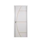 Kit Porta de Madeira Decorada 215x94cm com Batente de Mdf Ultra 10cm Gaúcha Mgm Abertura Esquerda