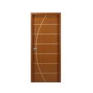 Kit Porta de Madeira Decorada 215x94cm com Batente de Mdf Ultra 10cm Neblina Mgm