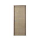 Kit Porta de Madeira Decorada 215x94cm com Batente de Mdf Ultra 16cm Neblina Mgm Abertura Esquerda