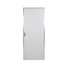 Kit Porta de Madeira Lisa 212x65cm com Batente de Aluminio 3,6cm Ecomadeiral Mgm Abertura Direita