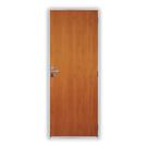 Kit Porta de Madeira Lisa 215x65cm com Batente de Aço 12cm Açomad Mgm Abertura Direita