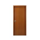 Kit Porta de Madeira Lisa 215x94cm com Batente de MDF Ultra 10cm Melamínico MGM Marrom/Mogno