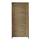 Kit Porta de Madeira Mirabela 82 x 2,10 Bat.11cm Fech.Ext Taco de Golfe - Rodam