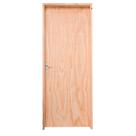 Kit Porta de Madeira Pinus Grantok M14 Interna