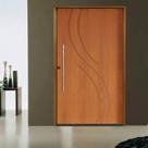 Kit Porta de Madeira Pivotante 210x110cm Batente 14cm Fechadura 803 Rolete Externa Concept 9 Hale Esquadrias