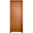 Kit Porta de MDF Pinhal M15/20 Interna, Abertura à Direita 213x95 cm, Curupixa