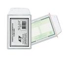 Kit Porta Documento Pvc Rg e Titulo 75x105mm Acp C/aba 100 Unidades
