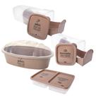 Kit porta frios, pães e torrada 4 peças Plasutil