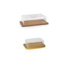 Kit Porta Frios + Porta Manteiga Bambu