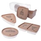 Kit porta frios, porta mortadela, porta pizza e porta pão de forma Plasutil