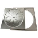 KIT PORTA GRELHA + RALO ABRE FECHA 15x15 INOX 304 CAIXILHO