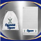 Kit Porta Guia e Tolha de Rosto Orixá Ogum - Umbanda Candomblé