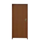 Kit Porta Lisa Padrão Imbuia 82 X 2.10 Batente Ecológico 09cm Fechadura Externa Lado Esquerdo - Hale