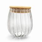 Kit Porta Mantimento de Vidro Borossilicato com Tampa de Bambu 450ml Kit Porta Mantimento de Vidro Borossilicato com Tampa de Bambu 450ml