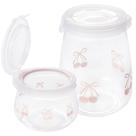 Kit porta mantimentos 700ml e 1,9 litros rosa Flip Plasutil Kit porta mantimentos 700ml e 1,9 litros rosa Flip Plasutil