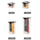 Kit Porta Mantimentos Hermético de Plástico 4 peças