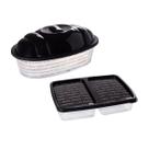 Kit Porta Pão Porta Frios Presunto Queijo Mesa Café Manhã Cesto Pote Armazenador Tampa Cozinha