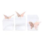 Kit Porta Pincel, Porta Cotonete e Porta Algodão Borboleta