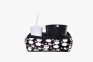 Kit Porta Pipoca Com Almofada Balde e Copo 30cm - FOFUXOS DE PELÚCIA