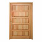 Kit Porta Pivotante Maciça de Eucalipto 214x107x14cm PP01 Cruzeiro Portas