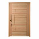 Kit Porta Pivotante Maciça de Eucalipto 214x109x14cm PM78 Solar Cruzeiro Portas Marrom Kit Porta Pivotante Maciça de Eucalipto 214x109x14cm PM78 Solar Cruzeiro Portas Marrom