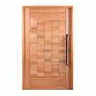Kit Porta Pivotante Maciça de Eucalipto 214x109x14cm PM97 Cruzeiro Portas