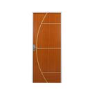 Kit Porta Pronta Açomad Semi-Oca Decorada Gaucha Mogno Abertura Pela Esquerda MGM 215x85cm Kit Porta Pronta Açomad Semi-Oca Decorada Gaucha Mogno Abertura Pela Esquerda MGM 215x85cm