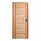 Kit Porta Pronta Maciça de Eucalipto 214x89x14cm PM78 Solar Abertura Esquerda Cruzeiro Portas