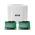 Kit Portaria Central Comunic 16 2 Placa 08 Ramais Comunic 48