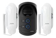 Kit porteiro eletrônico coletivo 2 ponto s100 slim agl