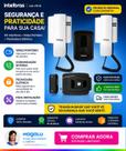 Kit Porteiro Eletrônico Intelbras IPR 8010 Fechadura AGL Reversível 12V Interfone Residencial Completo