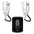 Kit Porteiro Intelbras IPR 8010 com 02 Monofone Interno para Atendimento
