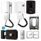 Kit Porteiro IPR 8010 Intelbras Com Extenção Combo Oficial