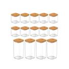Kit portes herméticos para tempero Keep 14 peças