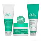 Kit Portier Home Care Reconstrutor - Pós Progressiva Para Cabelos Quimicamente Ressecados