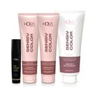 Kit Pós Coloração Sensiv Color + Fluído Extra Brilho Hoka