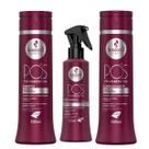 Kit Pós Progressiva Haskell Shampoo e Condicionador 300ml + Fluido Alinhador Protetor Térmico e Solar Kit Pós Progressiva Haskell Shampoo e Condicionador 300ml + Fluido Alinhador Protetor Térmico e Solar
